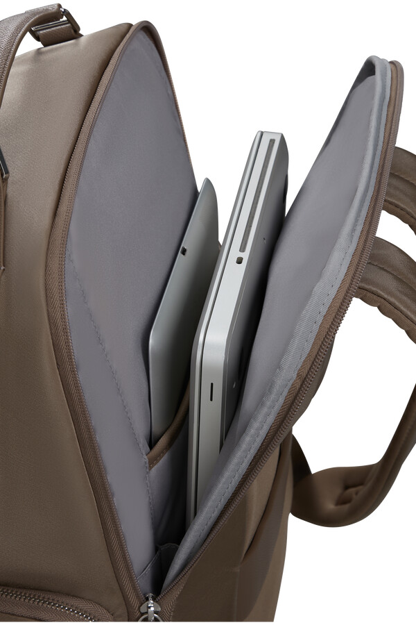 Σακίδιο πλάτης karissa evo 15.6 nut brown