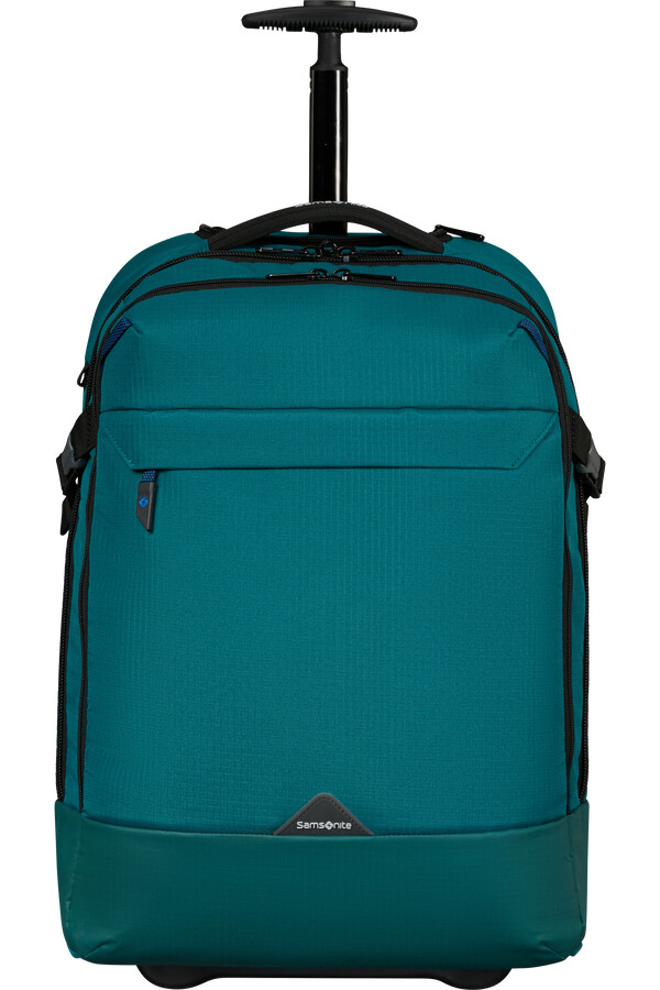 Τσάντα laptop roadseeker με ροδάκια 173 σε σκούρο γαλαζοπράσινο χρώμα