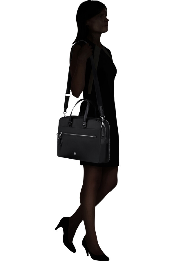 karissa evo briefcase 15.6 Μαύρο