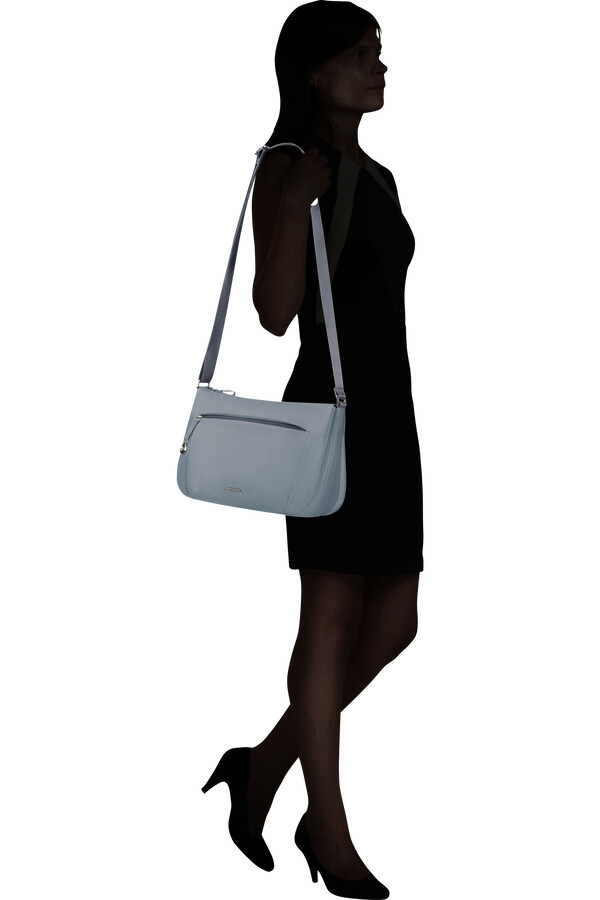 Τσάντα move 5.0 hobo dusty blue