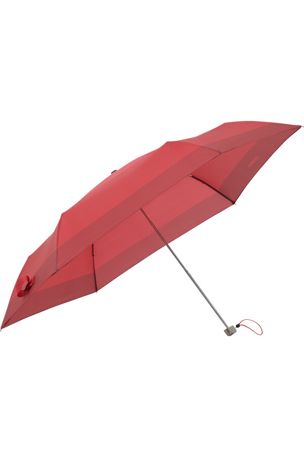 Ομπρέλα rain pro με γεωμετρικό σχέδιο σε κόκκινο χρώμα