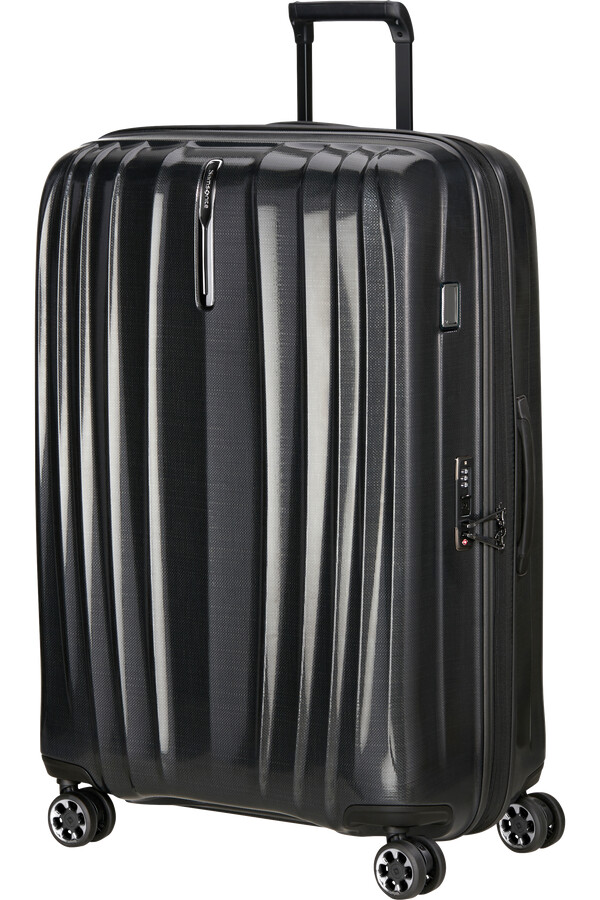nexis spinner επεκτάσιμο 4 ρόδες 82cm onyx black