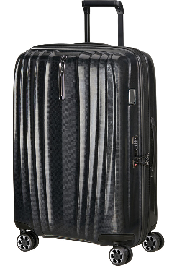 nexis spinner επεκτάσιμο 4 ρόδες 70cm onyx black