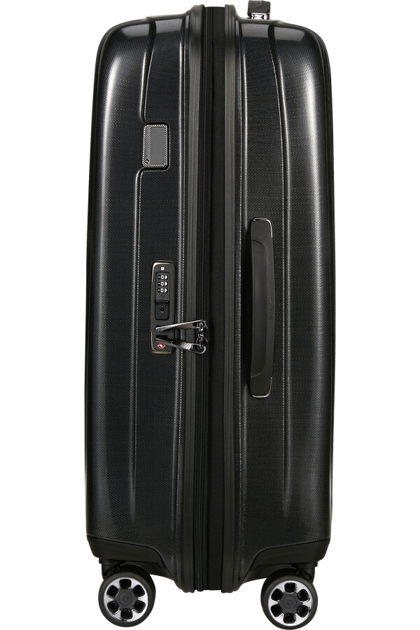 nexis spinner επεκτάσιμο 4 ρόδες 70cm onyx black