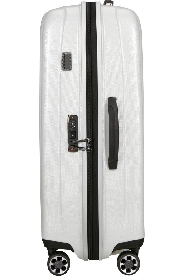 nexis spinner επεκτάσιμο 4 ρόδες 76cm Βαμβακερό Λευκό