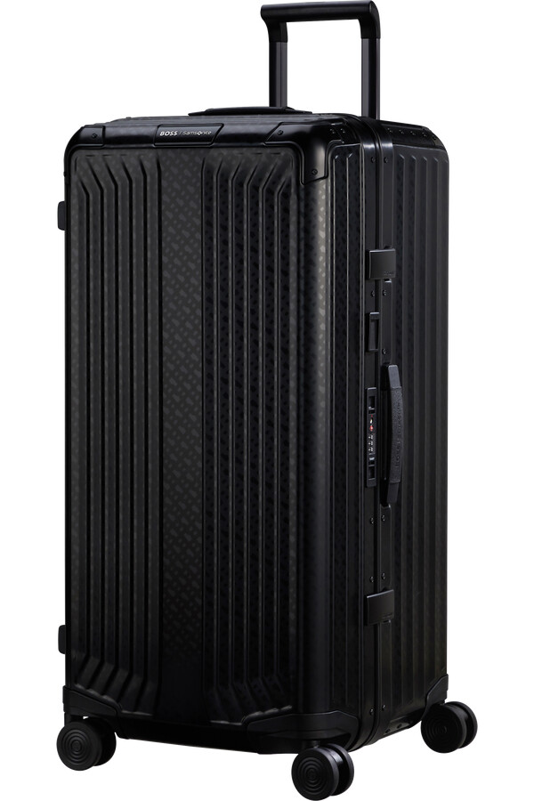 boss samsonite spinner 4 ρόδες Μονόγραμμα Γραφίτη 80cm
