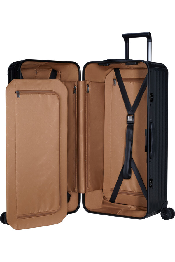 boss samsonite spinner 4 ρόδες Μονόγραμμα Γραφίτη 80cm