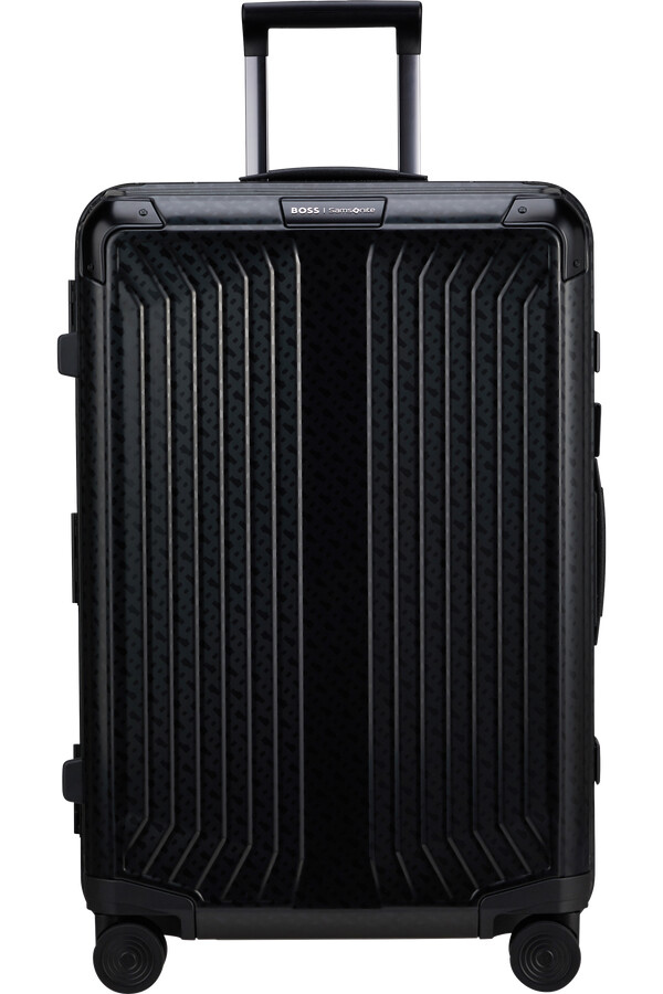 boss samsonite spinner 4 ρόδες Μονόγραμμα Γραφίτη 69cm