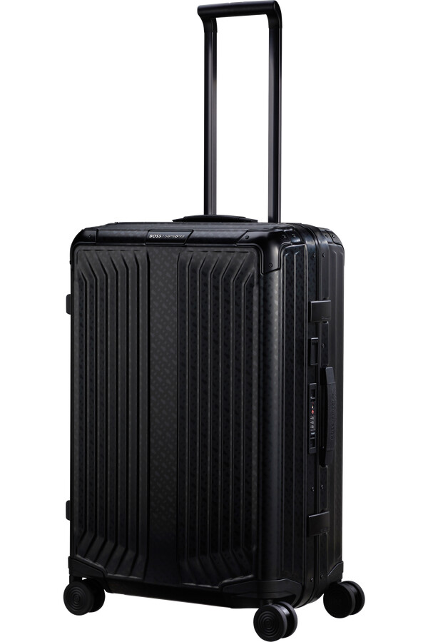 boss samsonite spinner 4 ρόδες Μονόγραμμα Γραφίτη 69cm