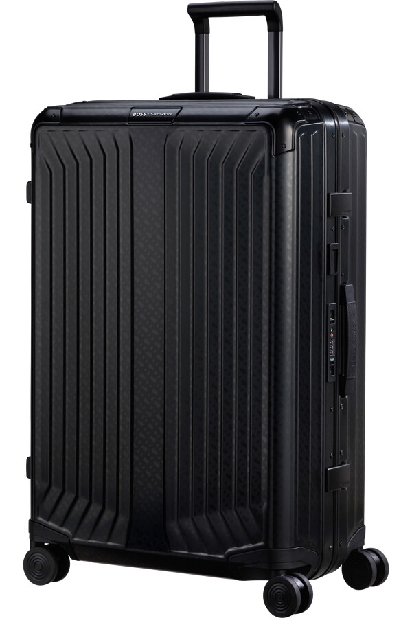 boss samsonite spinner 4 ρόδες Μονόγραμμα Γραφίτη 76cm