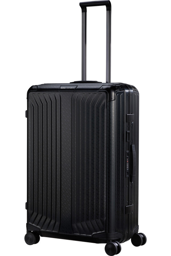 boss samsonite spinner 4 ρόδες Μονόγραμμα Γραφίτη 76cm