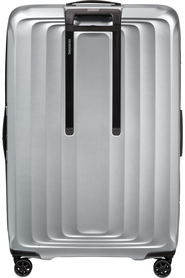 nuon spinner επεκτάσιμο 4 ρόδες 81cm ματ ασημί