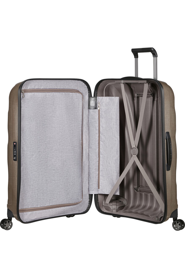 c-lite spinner 4 ρόδες 75cm Χρυσό σε ιβουάρ χρώμα