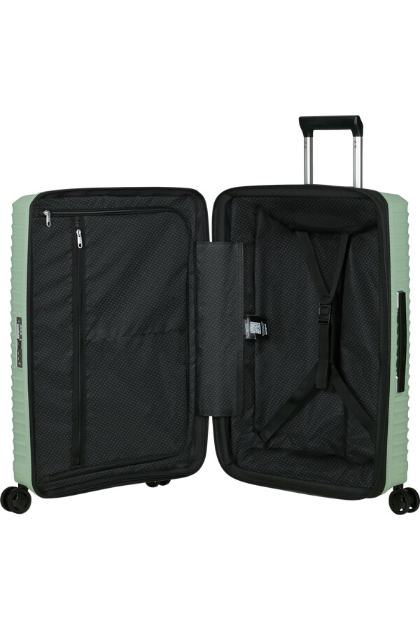 upscape spinner επεκτάσιμο 4 ρόδες 68cm soft sage