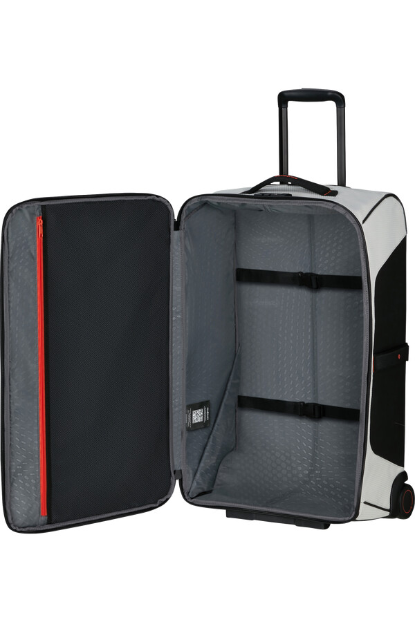ecodiver duffle με ρόδες 67 cm cloud white