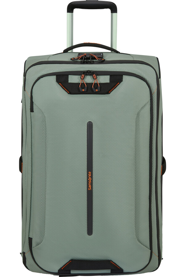 ecodiver duffle με ρόδες 67 cm light sage