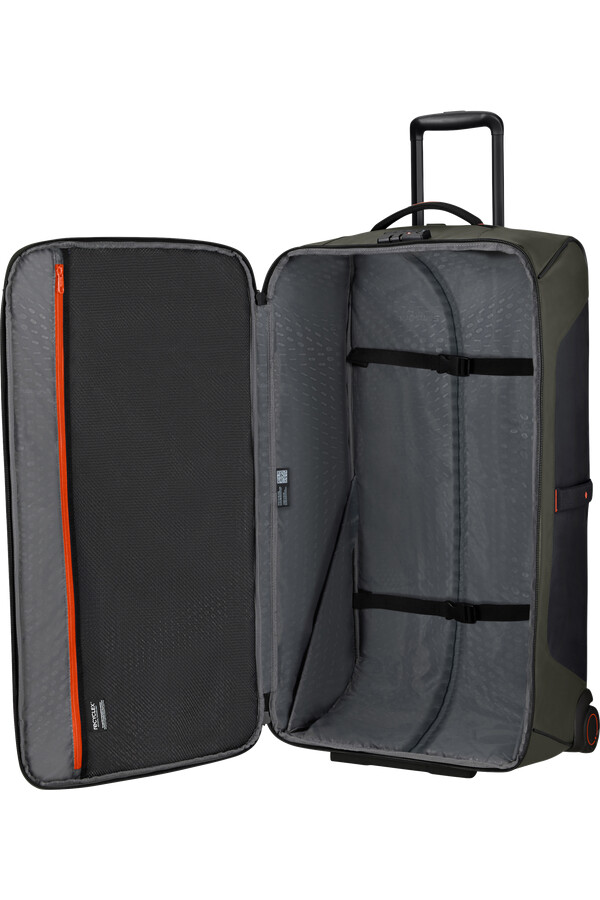 ecodiver duffle με ρόδες 79 cm climbing ivy