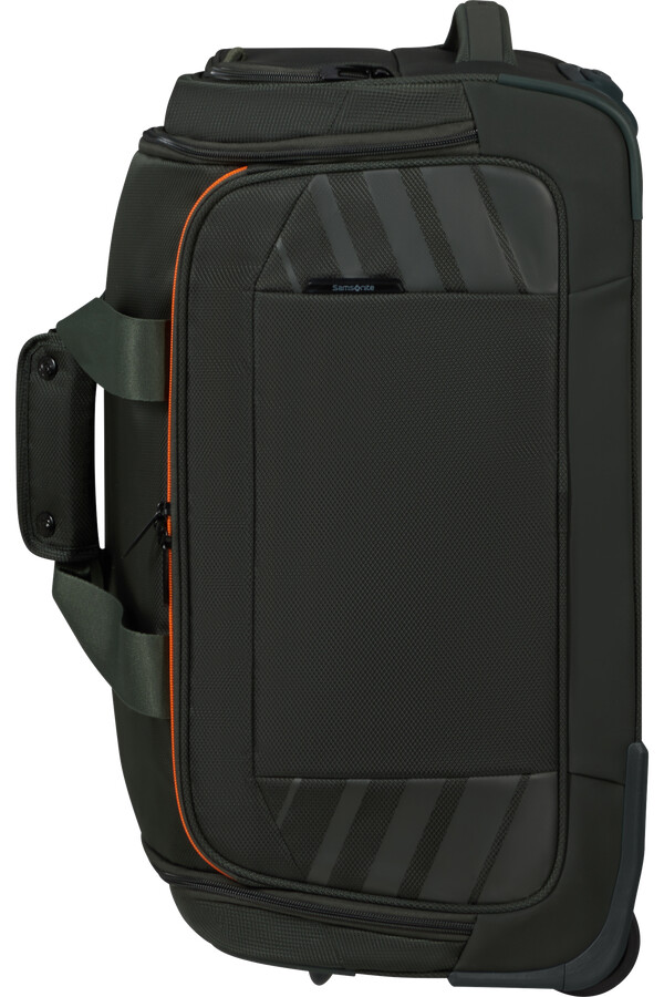 respark duffle με ρόδες 55cm forest greenorange
