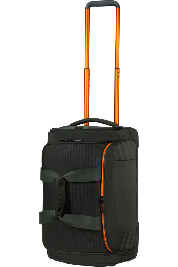 respark duffle με ρόδες 55cm forest greenorange