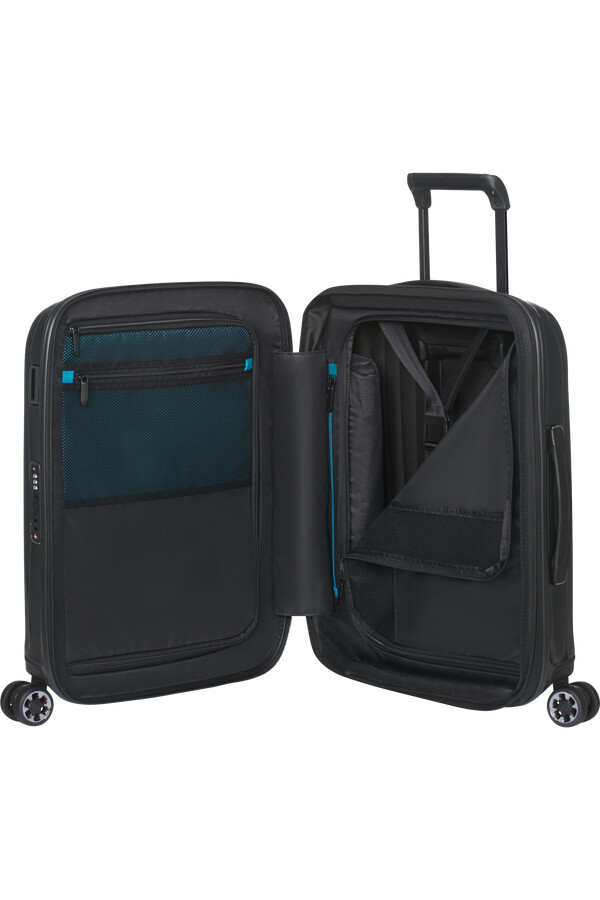 nexis spinner επεκτάσιμο 4 ρόδες 55cm onyx black