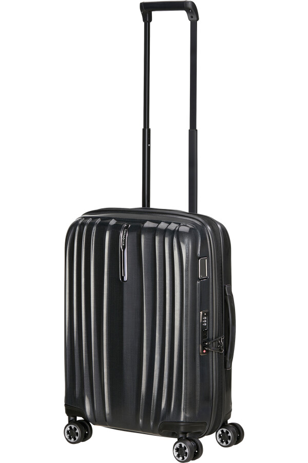 nexis spinner επεκτάσιμο 4 ρόδες 55cm onyx black