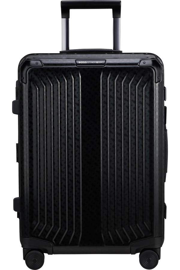 boss samsonite spinner 4 ρόδες Μονόγραμμα Γραφίτη 55cm