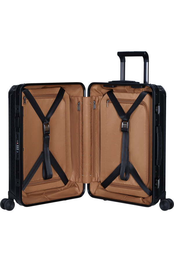 boss samsonite spinner 4 ρόδες Μονόγραμμα Γραφίτη 55cm
