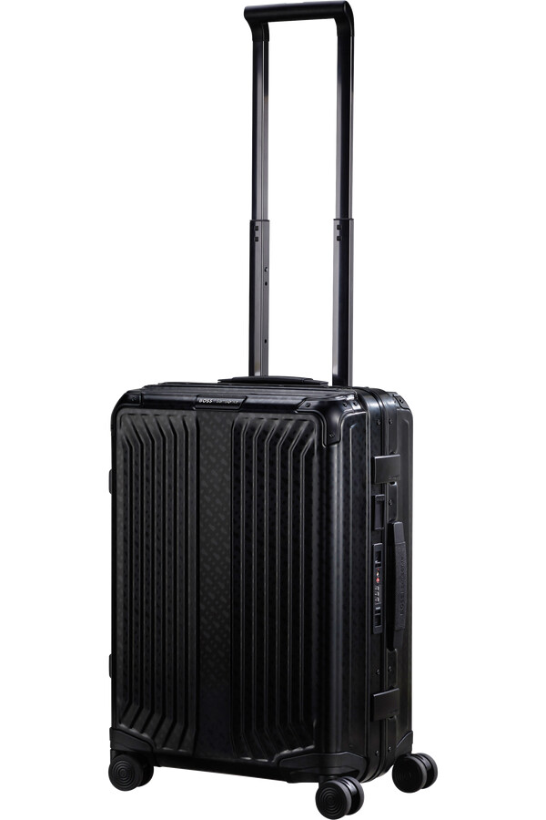 boss samsonite spinner 4 ρόδες Μονόγραμμα Γραφίτη 55cm