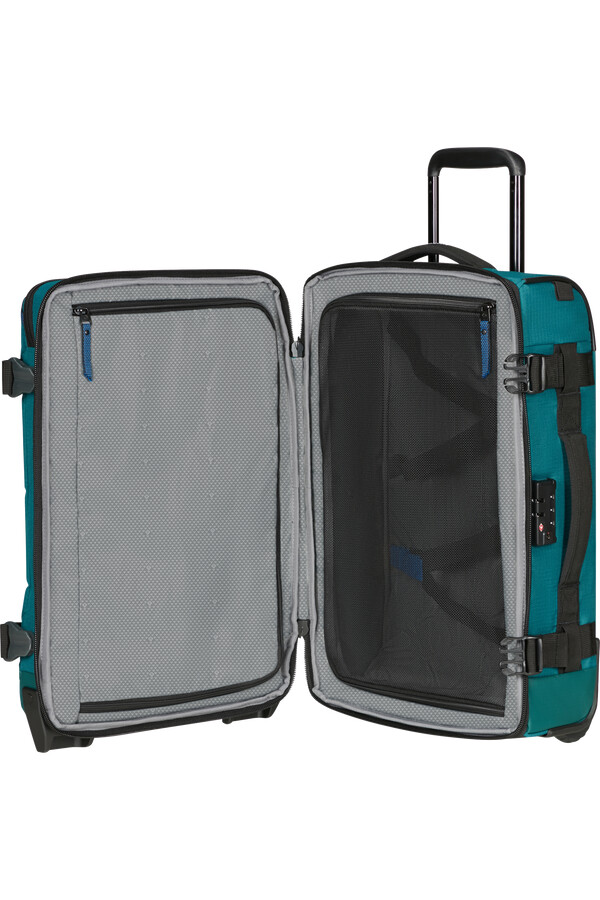 roadseeker duffle με ρόδες 55cm deep teal