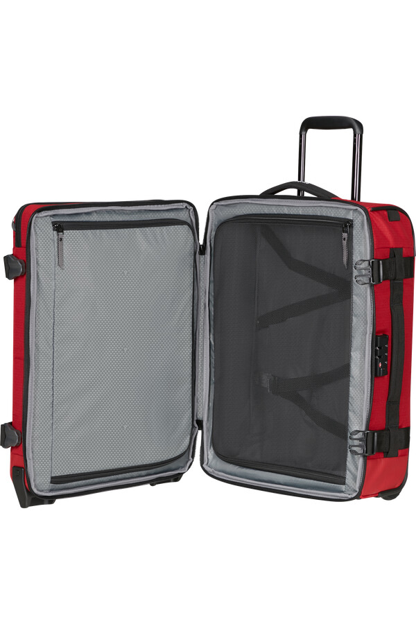 Σακίδιο πλάτης roadseeker duffle με ρόδες 55cm σε κόκκινο του Κεραμιδιού