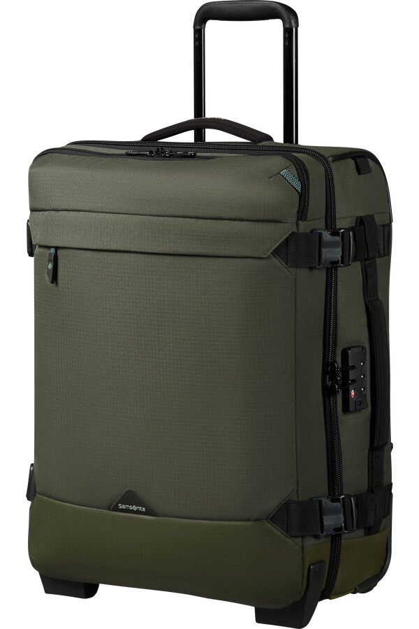 Σακίδιο πλάτης roadseeker duffle με ρόδες 55cm σκούρο λαδί