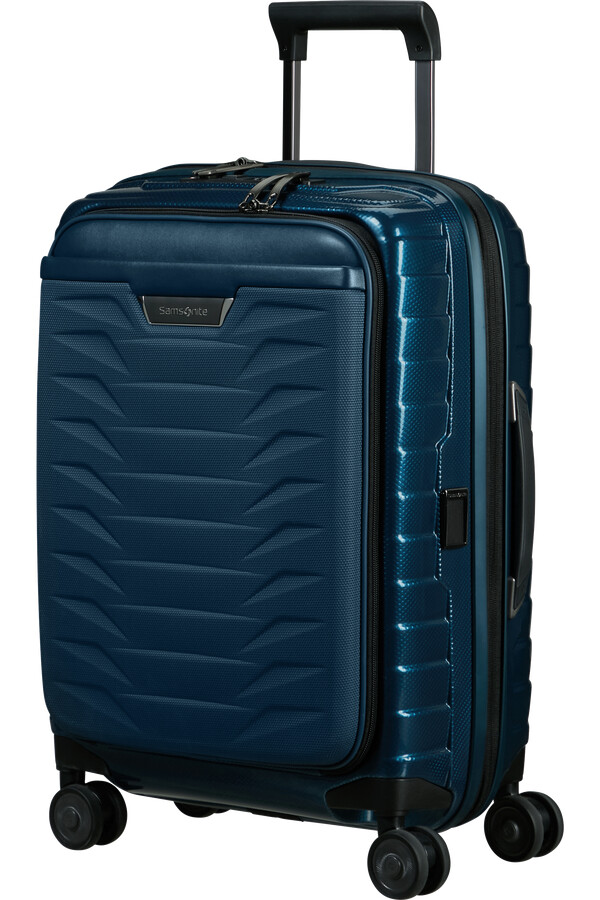 proxis spinner επεκτάσιμο 4 ρόδες 55cm petrol blue