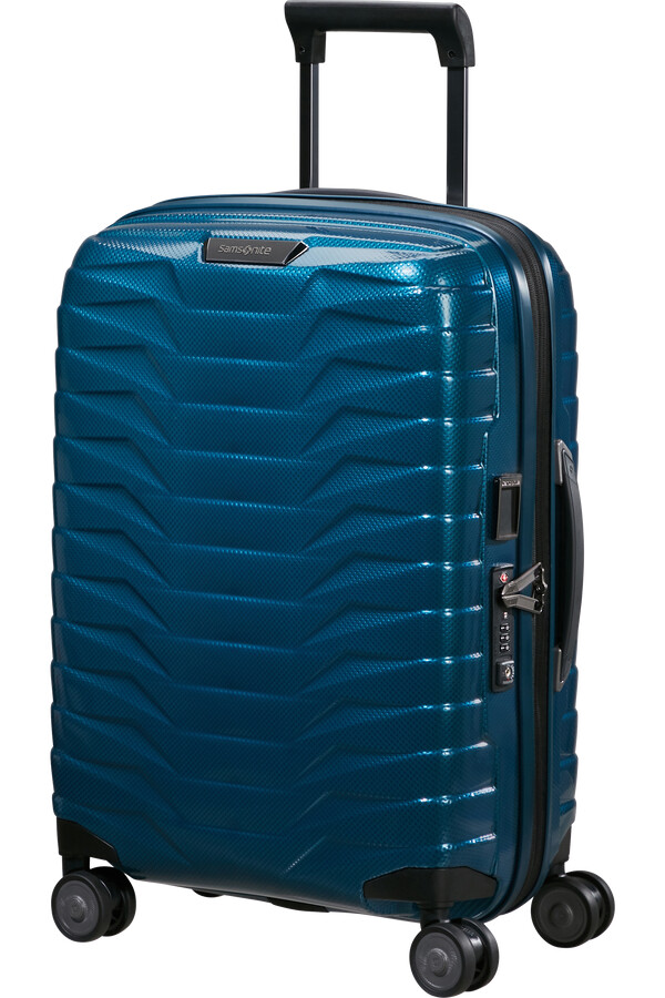 proxis spinner επεκτάσιμο 4 ρόδες 55cm petrol blue
