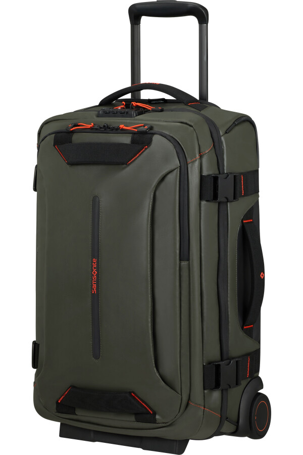 ecodiver duffle με ρόδες διπλό πλαίσιο 55cm climbing ivy