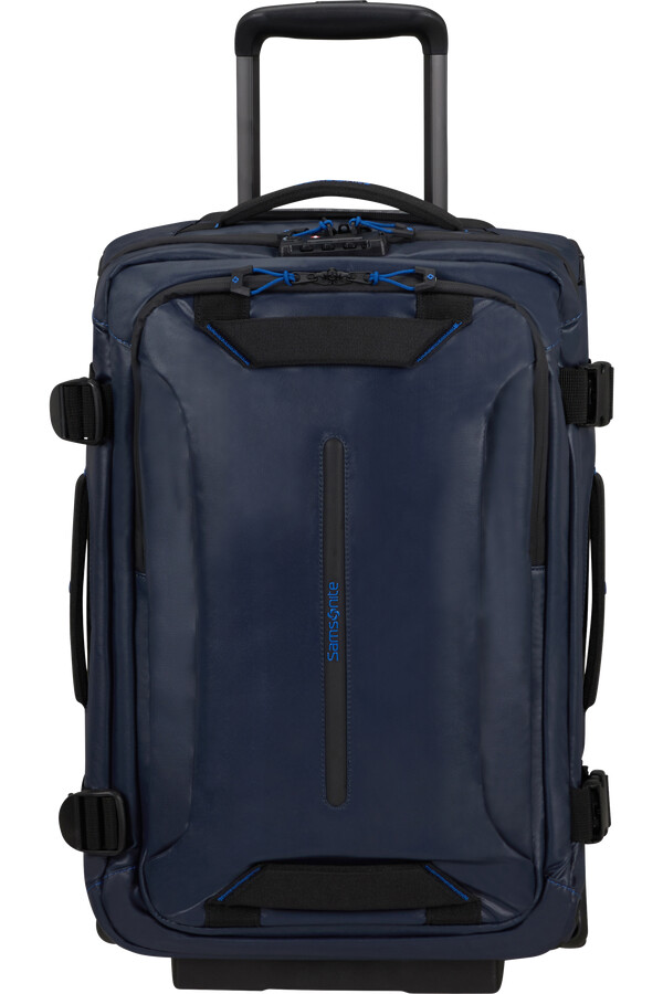 ecodiver duffle με ρόδες διπλό πλαίσιο 55cm blue nights
