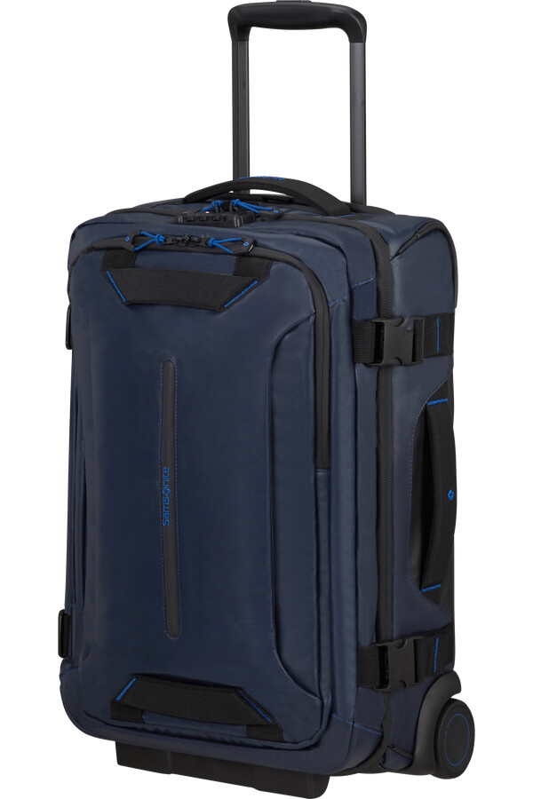 ecodiver duffle με ρόδες διπλό πλαίσιο 55cm blue nights