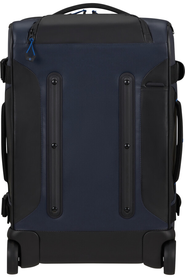 ecodiver duffle με ρόδες διπλό πλαίσιο 55cm blue nights