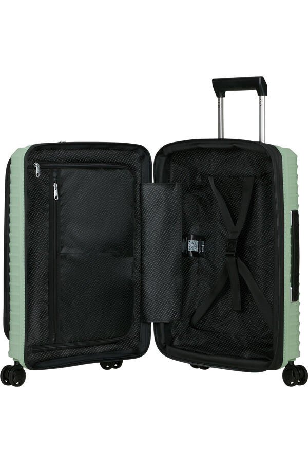 upscape spinner επεκτάσιμο 4 ρόδες 55cm soft sage