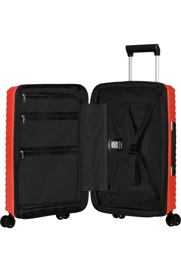 upscape spinner επεκτάσιμο 4 ρόδες 55cm lava